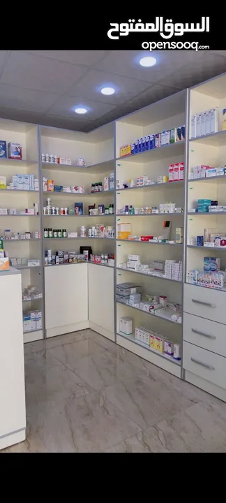 ديكور صيدلية بحال الجديد 2500
