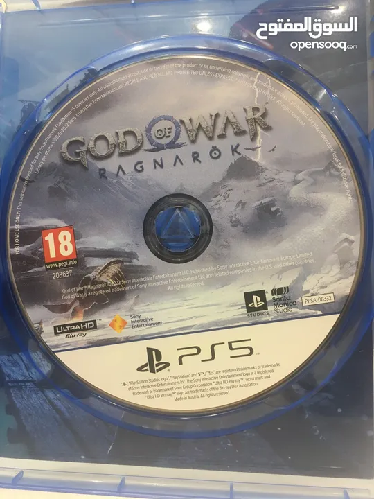 God of war Ragnarok for sale Ps5 PlayStation 5 game in superb condition