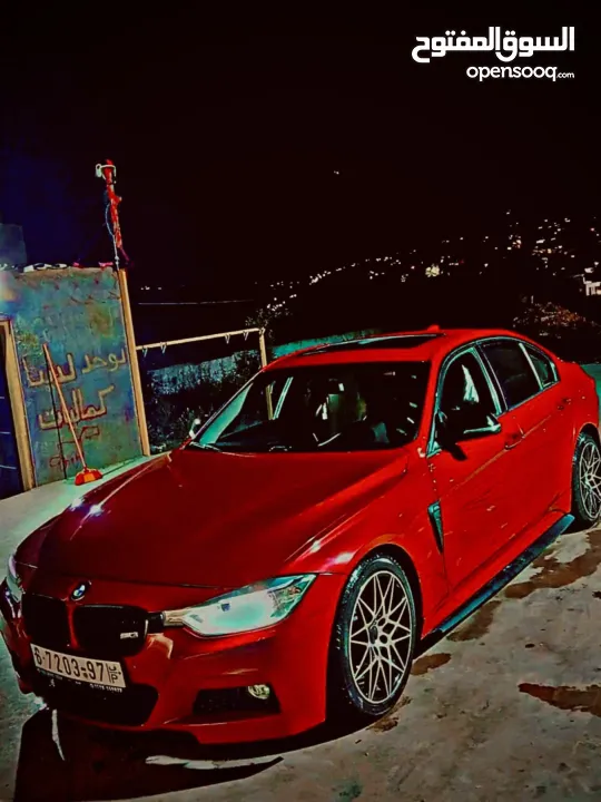 Bmw f30 320i  2013 kitm3 بي ام 320i عليها كت ام 3  2013
