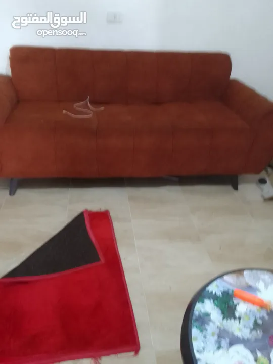 طقم غرفه جلوس بحاله جيده للبيع