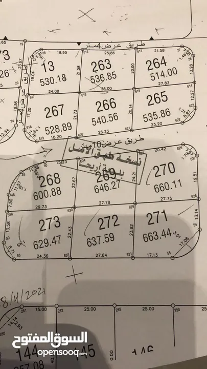 أراضي للبيع بأريحا بجانب مستشفى اريحا الجديد تصنيف سكن أ