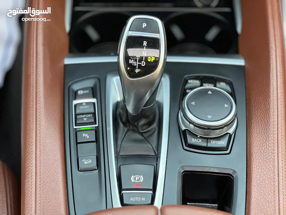 BMW X6 2016 GCC VERY LOW KM FULL OPTION ORIGINAL PAINT