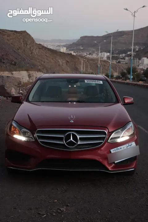 مرسيدس بنز E350 وارد عادها وصلت نظيف جدا موديل 2014