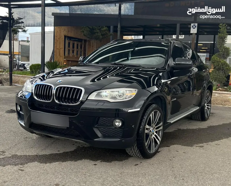 BMW X 6 2014 M Kit 2014 بحالة الوكاله عداد قليل