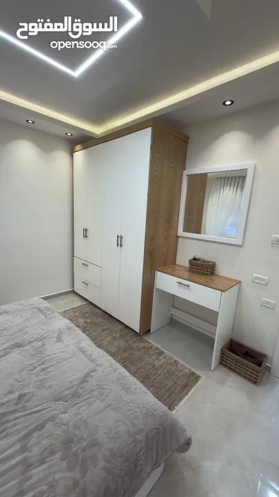 شقة ملوكية مفروشة للإيجار دقيقتين مشي للمنارة ووسط البلد