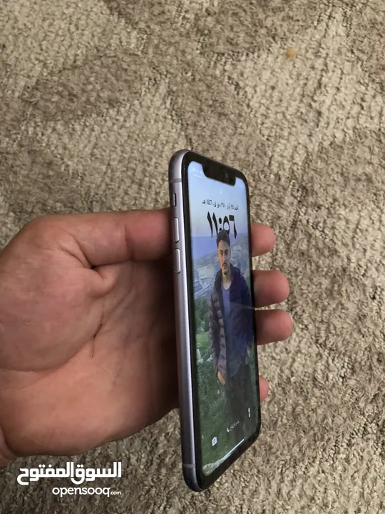 ايفون 11 مستعمل مبدل شاشه g64 بطاريه اصليه