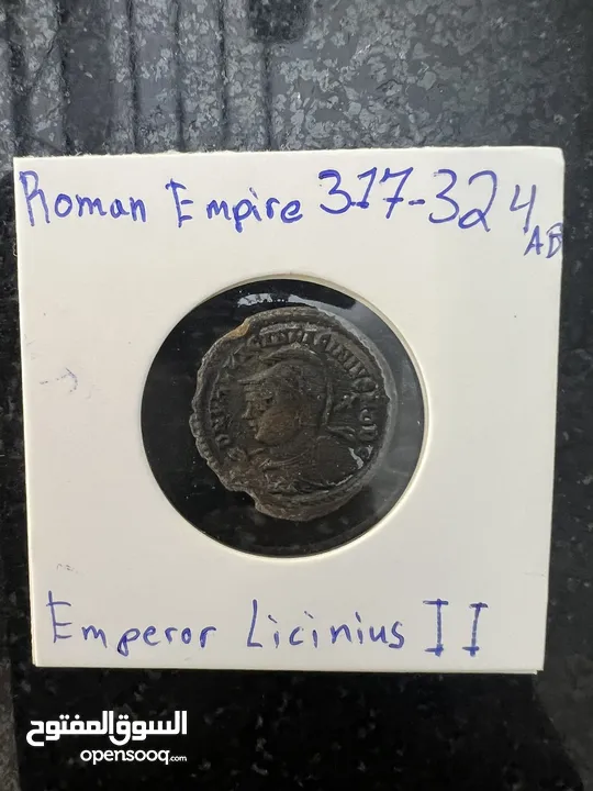 Emperor Licinius II Bronze Coin - Roman Empire