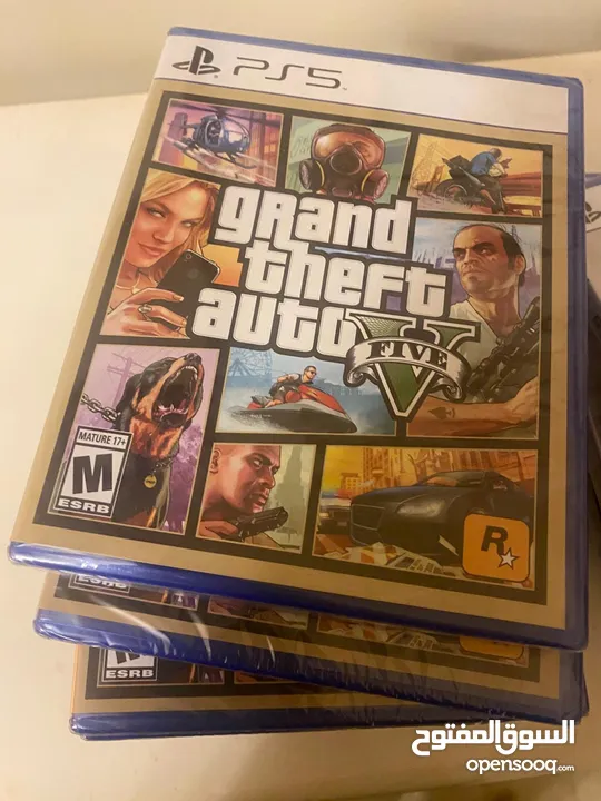 متوفر قراند 5 للبيع جديد