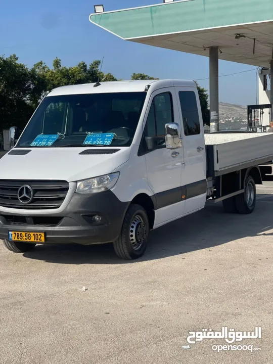 مارسيدس 519 موديل 2022 نخب اول عداد 100للبيع او للبدل