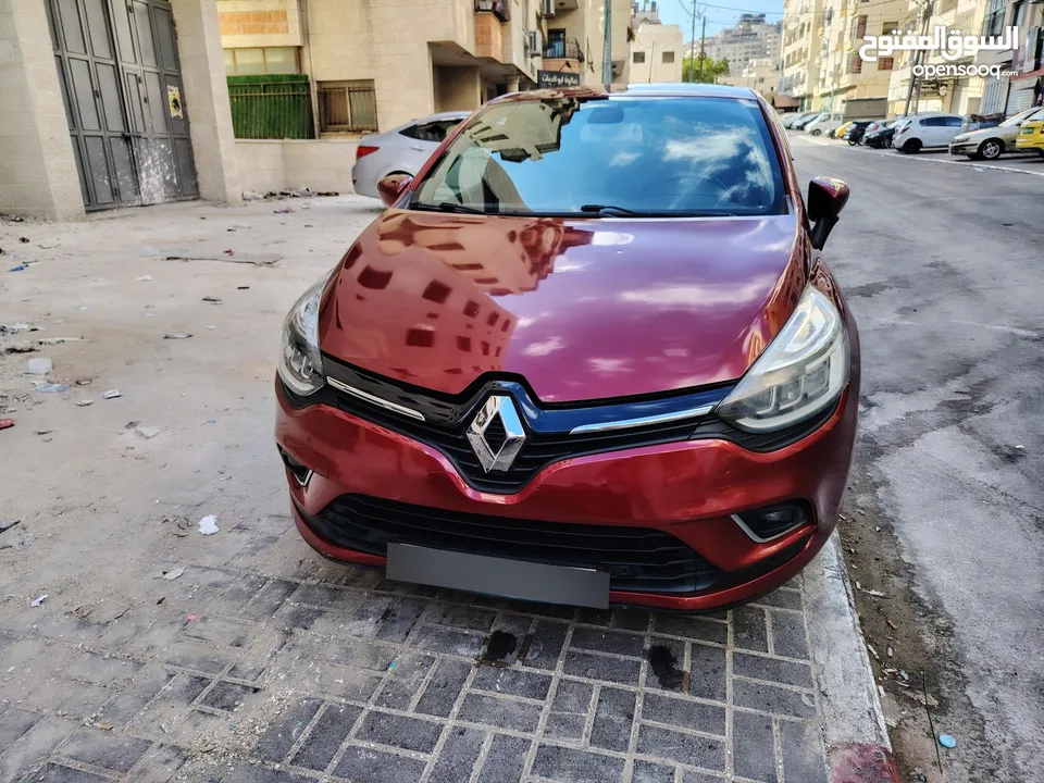 رينو كليو 2018 ديزل 1500 تيربو تامين شامل وترخيص لاخر شهر 4 2026
