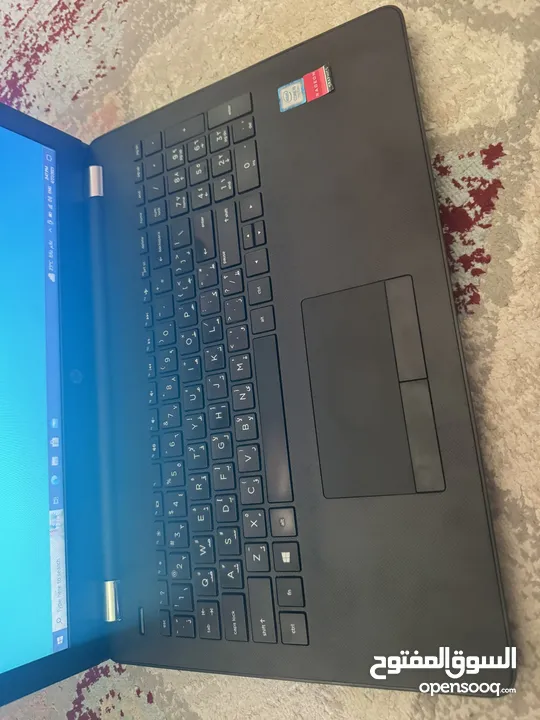 Laptop HP i5 الجيل سابع كرتين شاشة