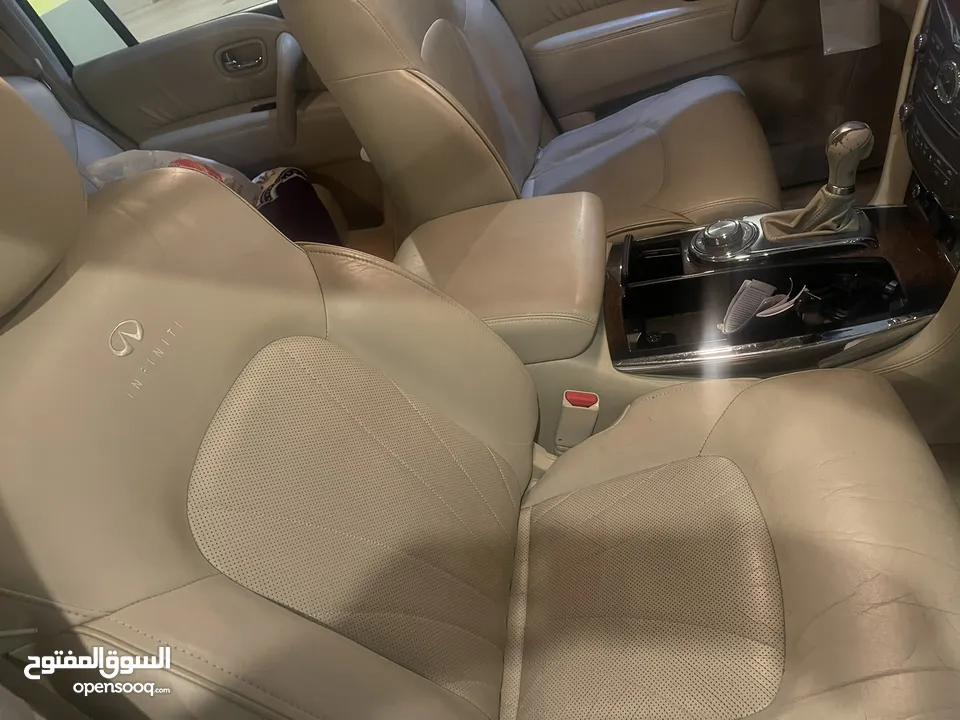 إنفنيتي QX56  موديل 2012 بحالة ممتازة