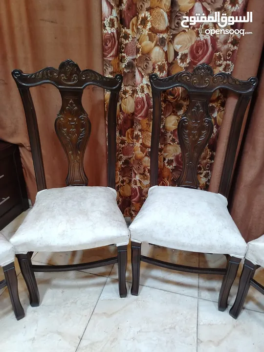 كراسي سفرة عدد 6