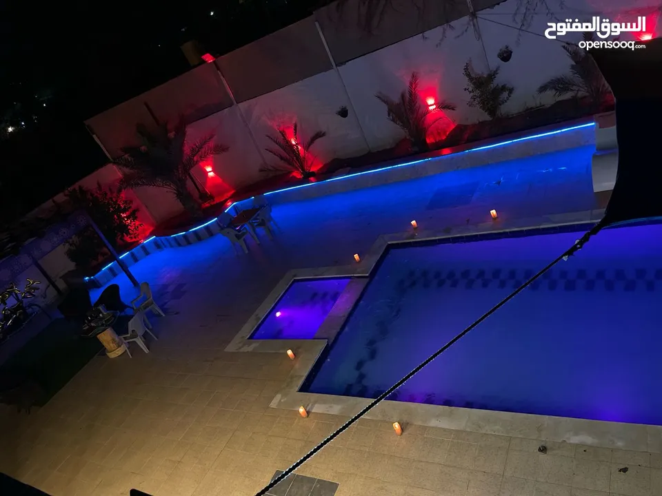 شاليه فخم للإيجار في الغور الجوفه