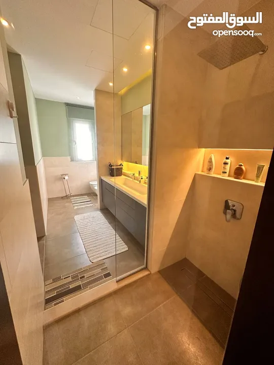 450m2 Luxury Furnished 3 bedroom semi villa with a garden & 2 Terraces infront of Al-thuheir