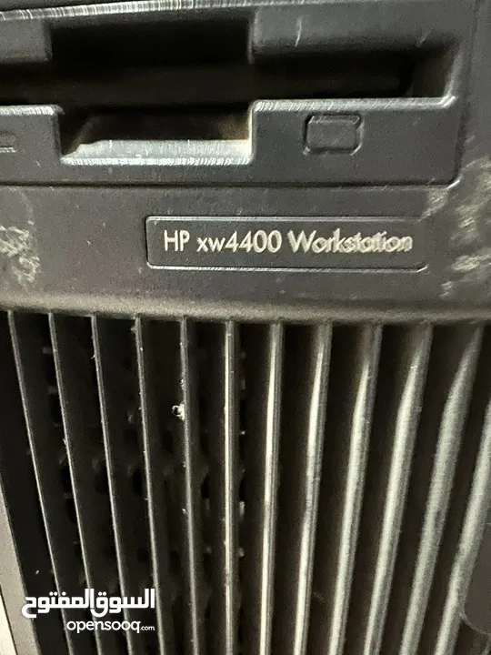 كمبيوتر دسك توب مع شاشة HP