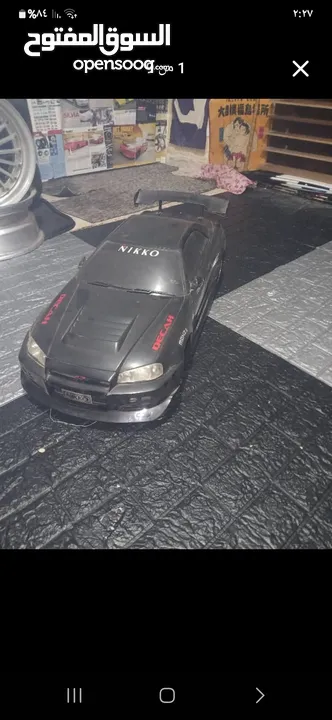 مجسم نيسان سكاي لاين GTR  قياس 1/8