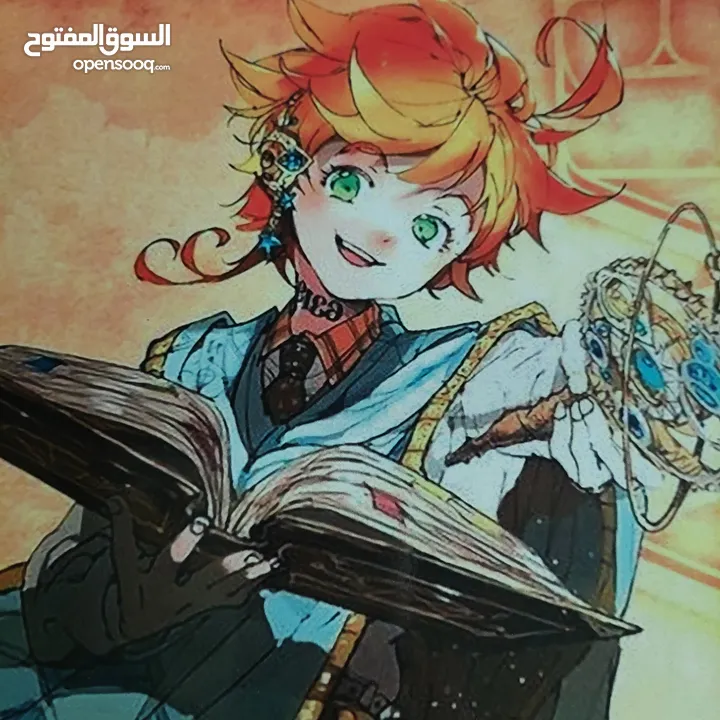 بوستر كبير لشخصية ايما من انمي نفرلاند Emma poster from the promised neverland anime