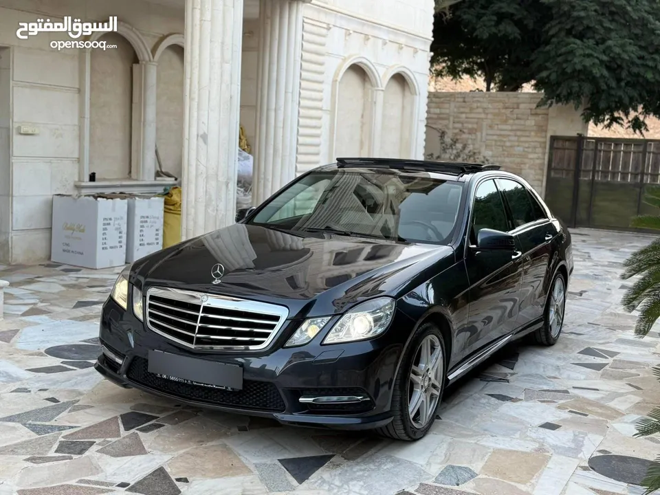 مرسيدس e200 2013 فل كامل بحالة الوكالة للبيع