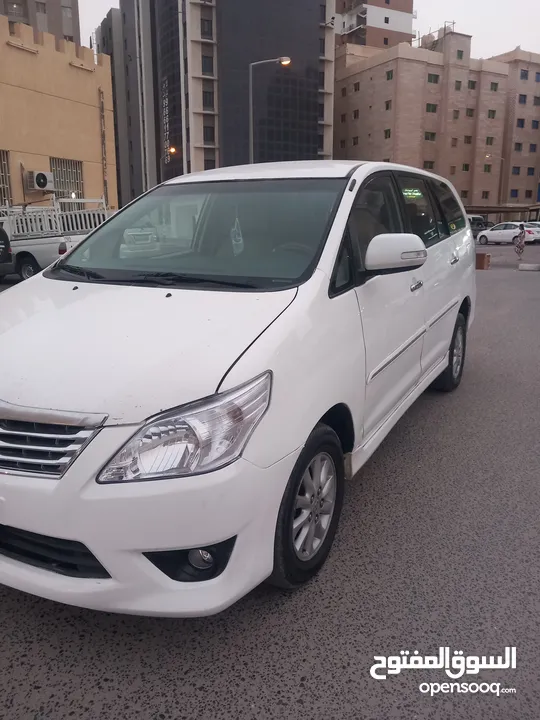 Toyota Innova 2013 شرط الفحص قير مكينه شاسي