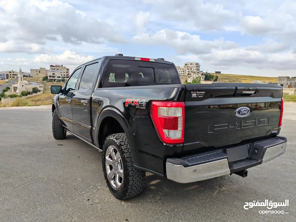 Ford F-150 2021 Lariat ( Gasoline )   powerboost 4x4 فورد f150 موديل 2021 بحالة ممتازة