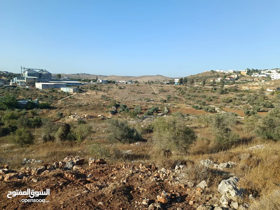 800متر طابوا فلسطيني موقع مميز في ارقى منطقة بالكفريات صالحة للبناء أو اي مشروع استثماري