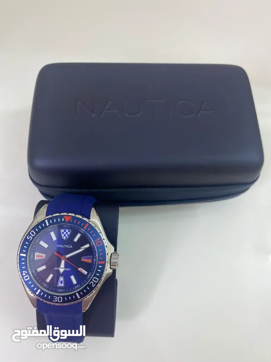 ساعه NAUTICA استخدام مره واحده فقط