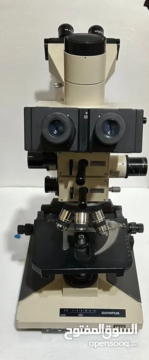 مجهر اوليمبوس متعدد الاستعمالات olympus microscope BH2 مستعمل بحالة ممتازة و سعر الأفضل في الأردن