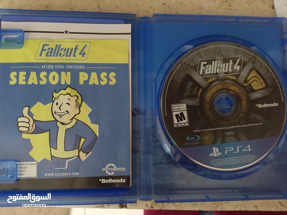 لعبة فيديو بااي ستاشن 4 فول اوت Fallout 4 للبيع