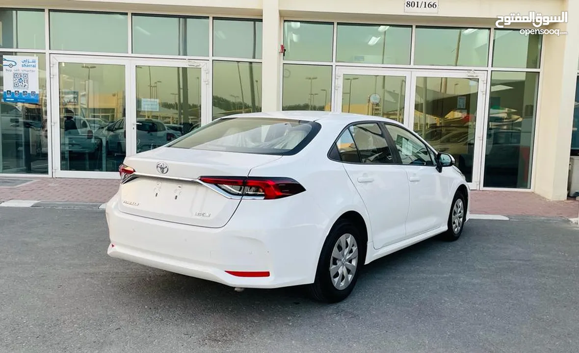 Toyota Corolla/2020/WHITE/GCC/1 YEAR WARRANTY