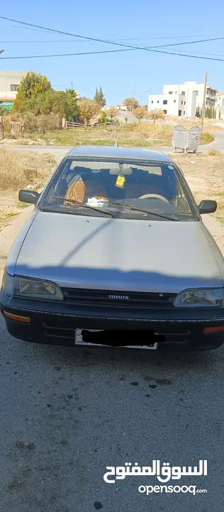 تويوتا كورولا للبيع  موديل :1989 محرك 1400cc