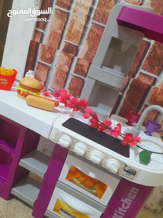 مطبخ بنات للأطفال ومستلزماته
