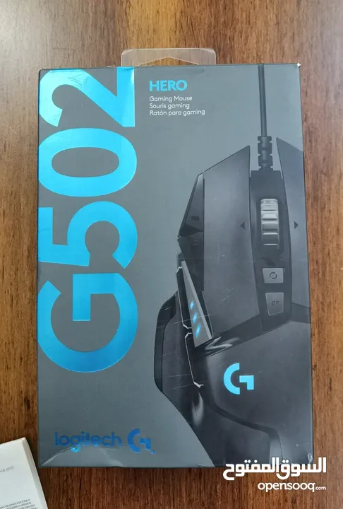 (Logitech G502 Hero High Performance Gaming Mouse) ماوس جيمنج جديد