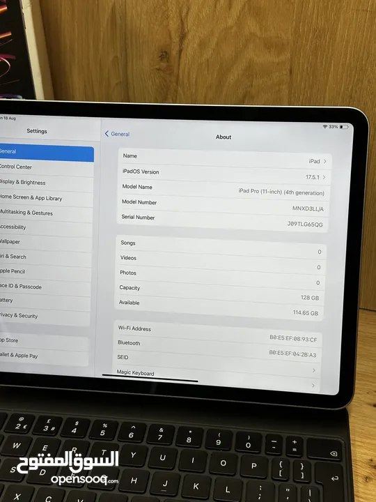 iPad Pro 11 M2 128gb