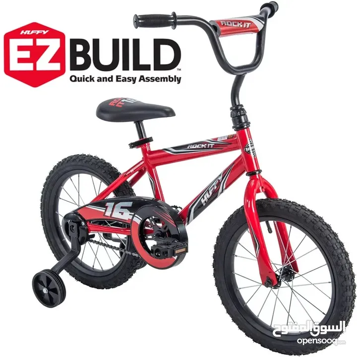 عرض خاص على الدراجة الهوائية الأمريكية ماركة Huffy Rock It Kids Bike, 16" Wheels للاطفال