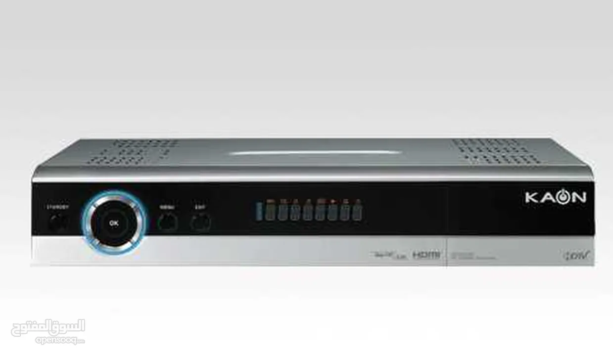 رسيفر ديجيتال فل اتش دي كاون فاخر بحالة ممتاز للبيع Kaon digital receiver full HD