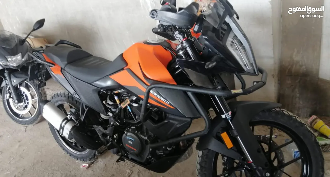 للبيع او البدل  KTM Adventure 390 - موديل 2021  كامل الاضافات   مغامرات وراحة وقوة