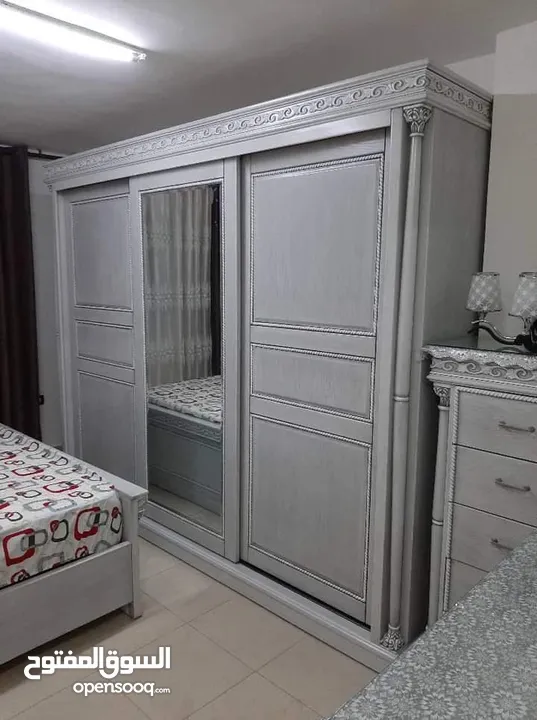 غرف نوم ماستر خشب لاتيه 18م جميع المقاسات والوان حسب الطلب