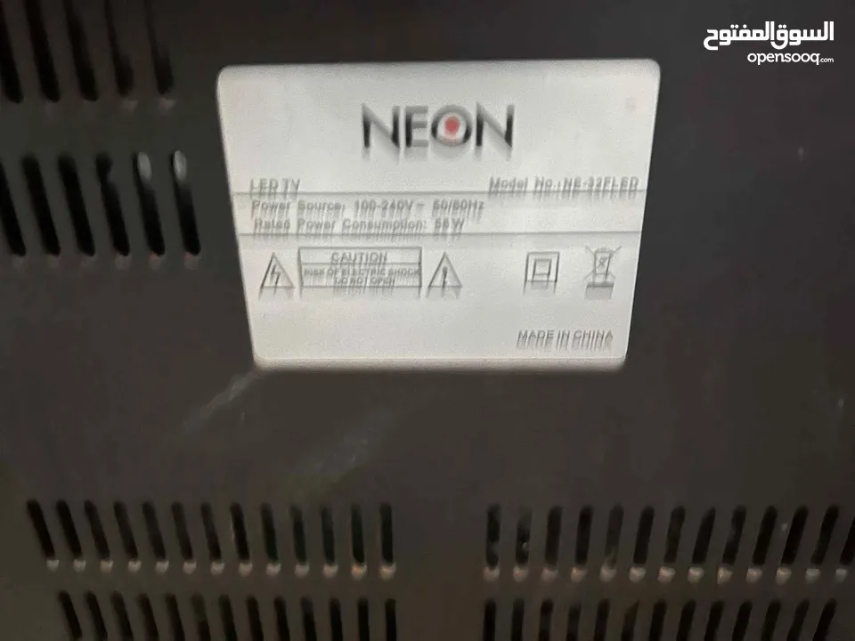 شاشة نوع NEON 32 بوصة شغالة 100% موجودة في بيت لحم  150 شيكل متوفر توصيل