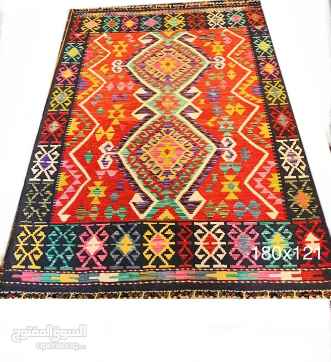 Handmade woolen rugs سجاد صوف مصنوع يدويا