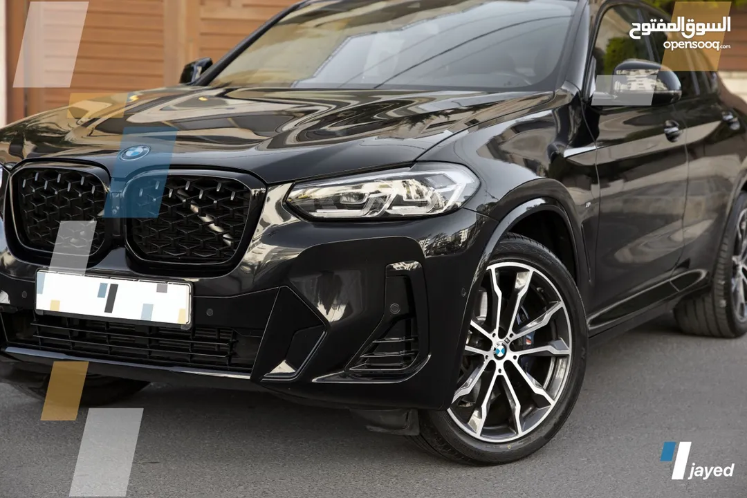 BMW X4 M package 2022  وارد الوكاله عداد 55000 كم للبيع أو بدل بسياره