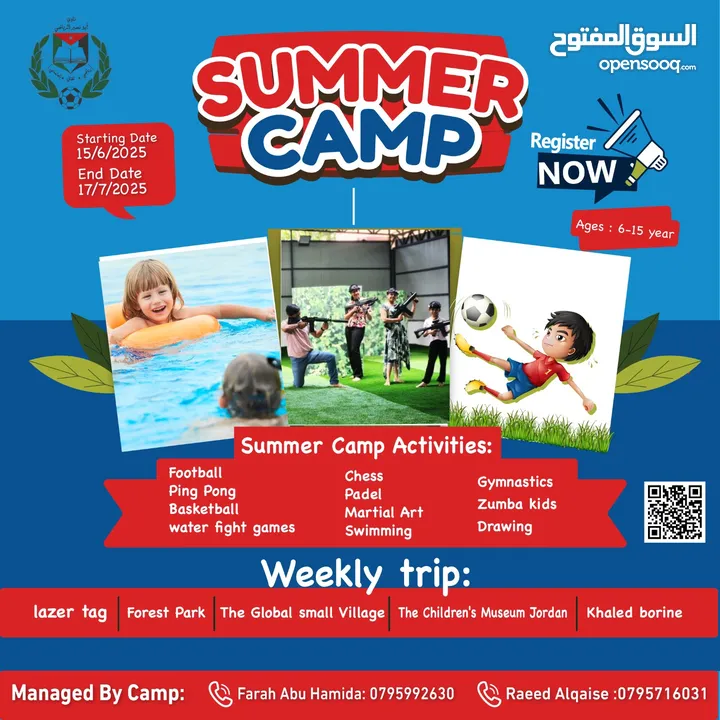 Summer camp for kids