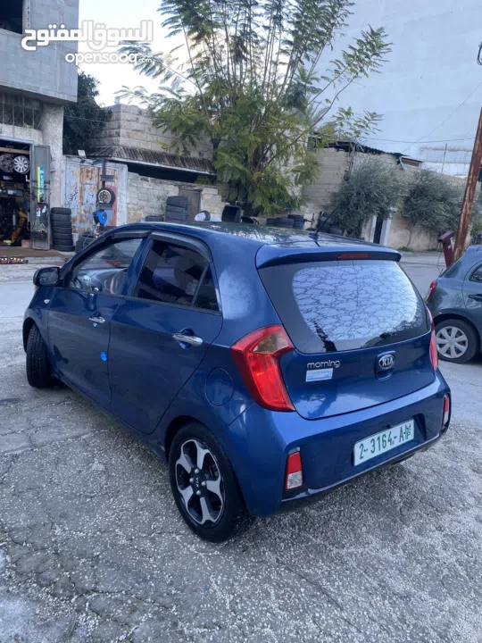 كيا مورنينج ترخيص 2015 باللون المميز عداد قليل فحص نخب اول ولا ضربة ولا حتى بلاطة فل بدون فتحة