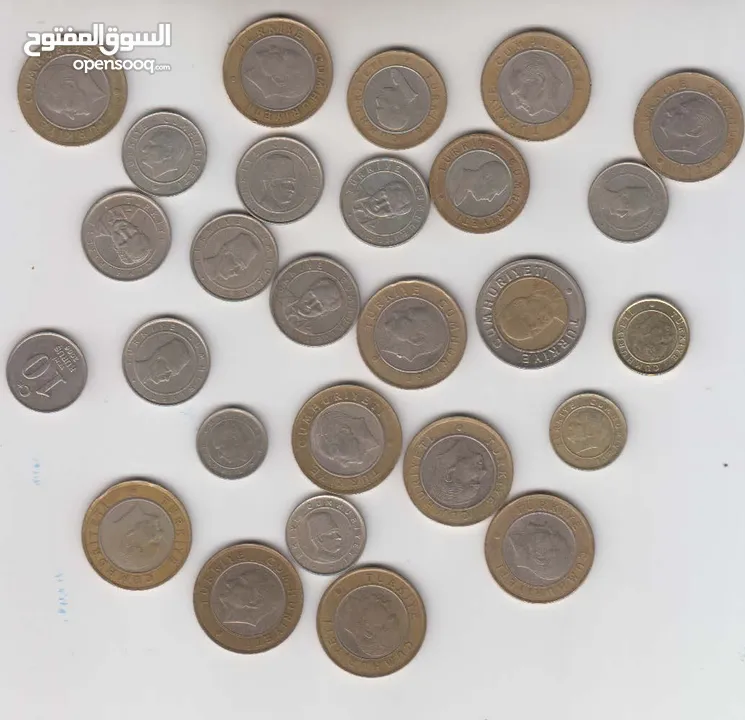 عملات من اكثر من 30 دوله