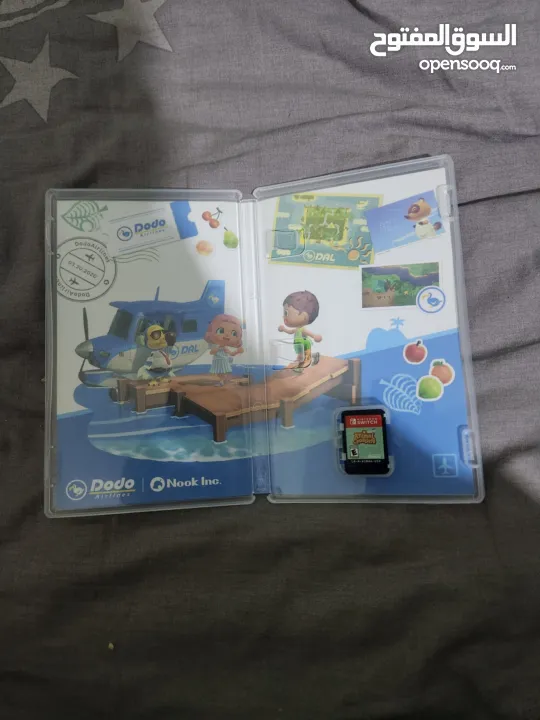 لعبة نينتندو سويتش animal crossing new horizonsنينتندو سويتش مع كينترولار