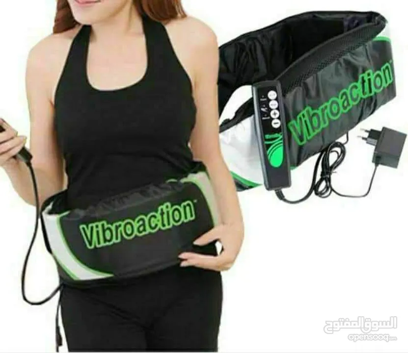 جهاز رجاج التنحيف فايبرو اكشن مشد حزام تنحيف التخسيس Vibroaction يعمل بالكهرباء