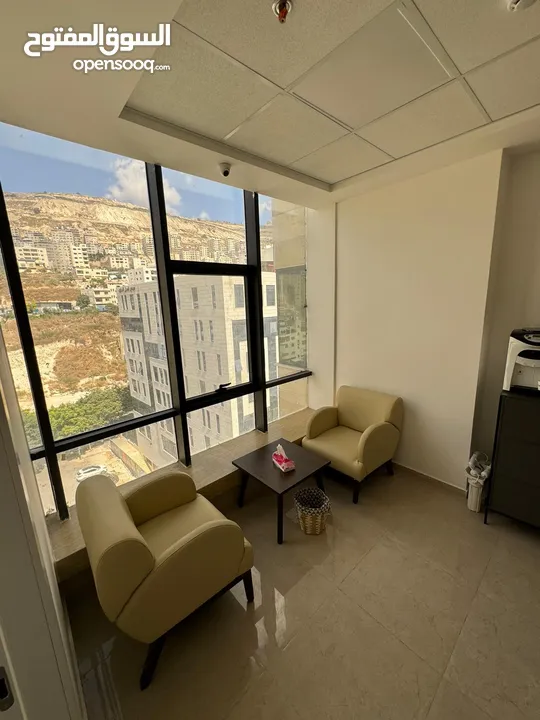 غرفة مكتبية للايجار في مدينة نابلس