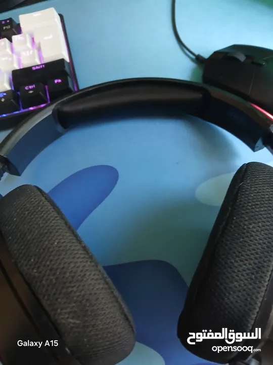 سماعة الألعاب Hyperx cloud ii  أحمر مع سماعةnubwo n13