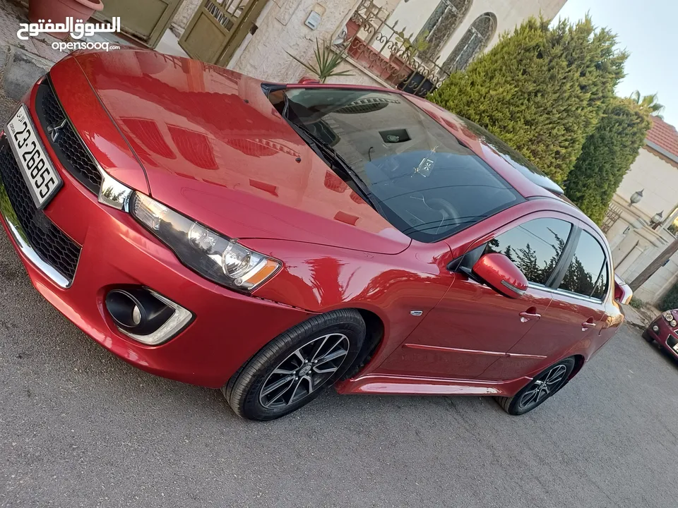 ميتسوبيشي لانسر 2016 قصة 2018 gls اصلي وارد شركة مالك فحص كامل