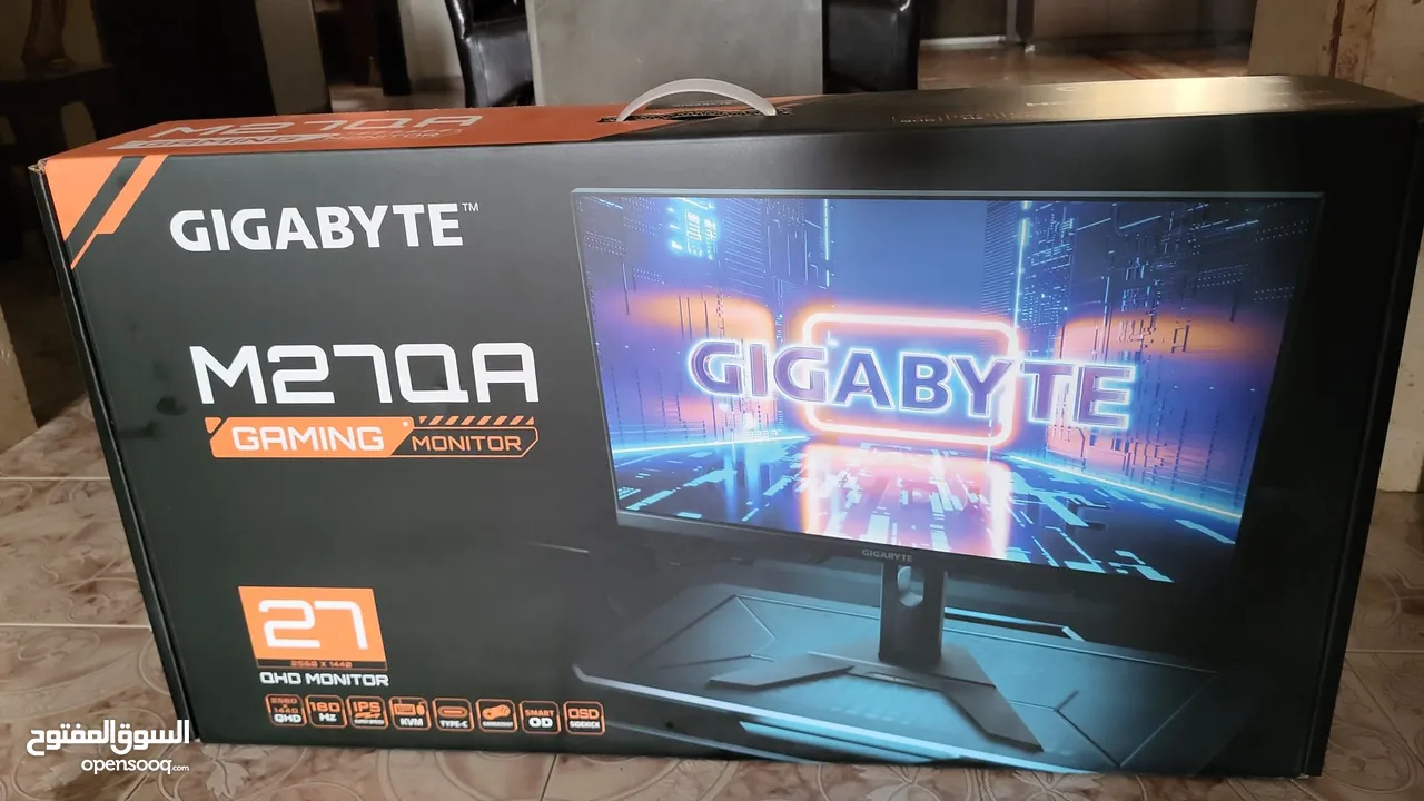 للبيع: جهاز PC جيمنق لللألعاب والتصميم الجرافيك  + شاشة احترافية – جديد تقريبًا، مع كفالة 24 شهر